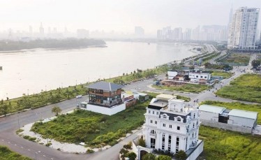 Bán siêu dinh thự view sông dự án Huy Hoàng Thạnh Mỹ Lợi Quận 2