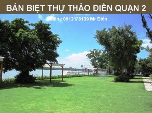 Nhận giữ chỗ mua biệt thự Thảo Điền ven sông Sài Gòn