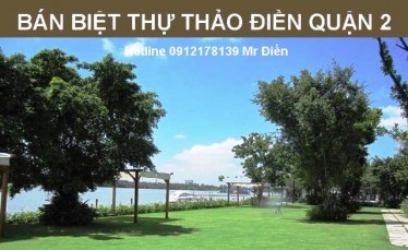 Nhận giữ chỗ mua biệt thự Thảo Điền ven sông Sài Gòn